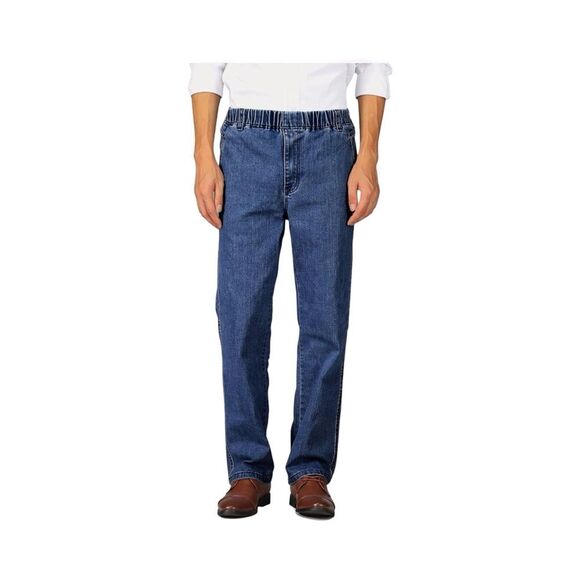 Men's Casual Blue Jeans - Picture 1 of 7